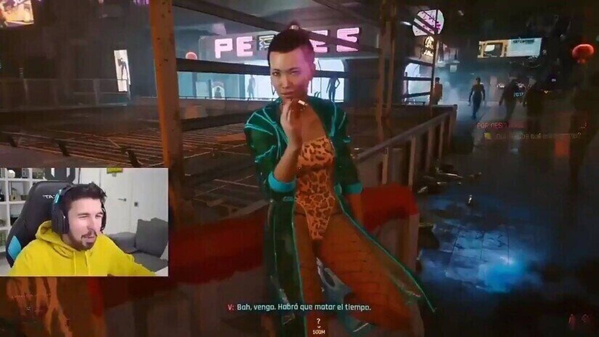 YouTube cerró el canal de Willyrex por las escenas de sexo en Cyberpunk