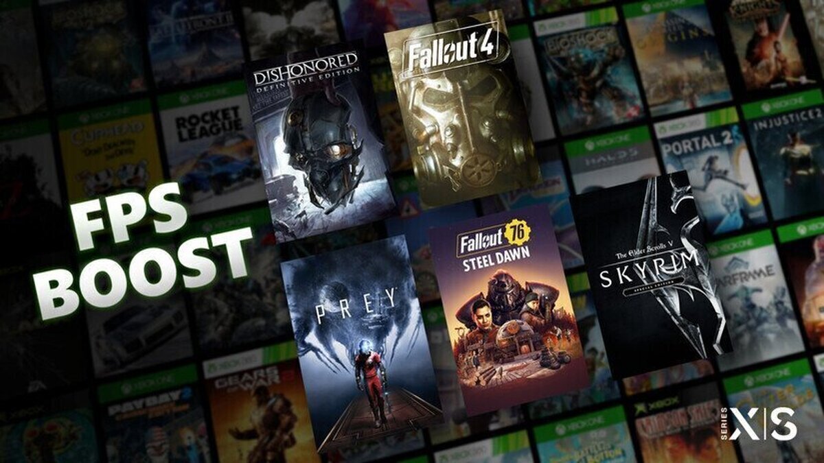 Cinco juegos de Bethesda reciben hoy un aumento de FPS (FPS Boost) en Xbox Series X|S