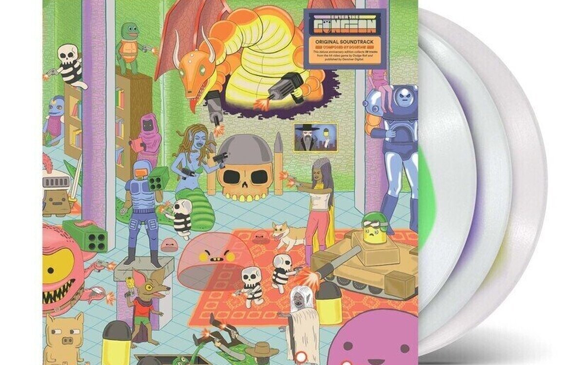 Devolver Digital celebra el 5º aniversario de Enter the Gungeon con un vinilo Deluxe Anniversary Edition