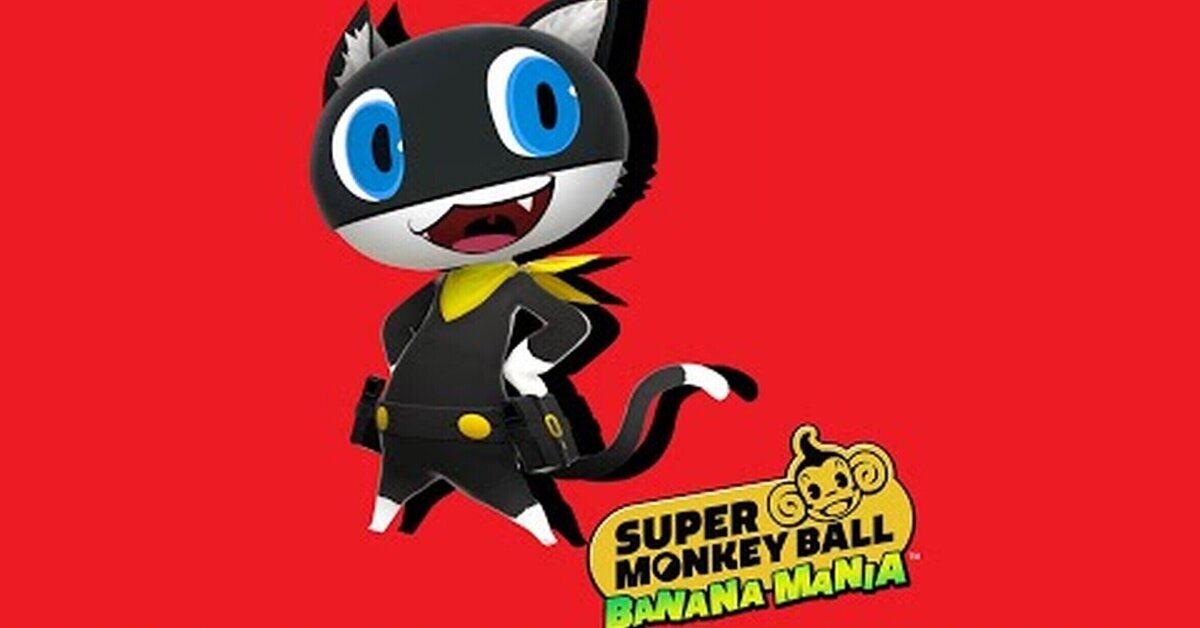 Morgana de Persona 5 se incorpora a la pandilla de Super Monkey Ball Banana Mania 