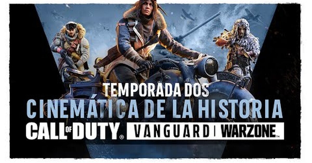 Anuncio de la segunda temporada de Call of Duty Vanguardia y Warzone