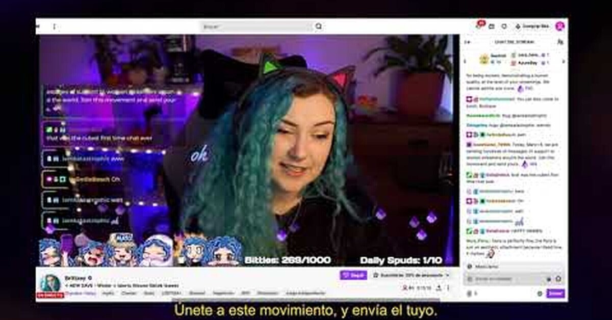 Good Game crea en Twitch el movimiento “Lo que pasa en el gaming, pasa en el mundo” para combatir los mensajes machistas que reciben las streamers