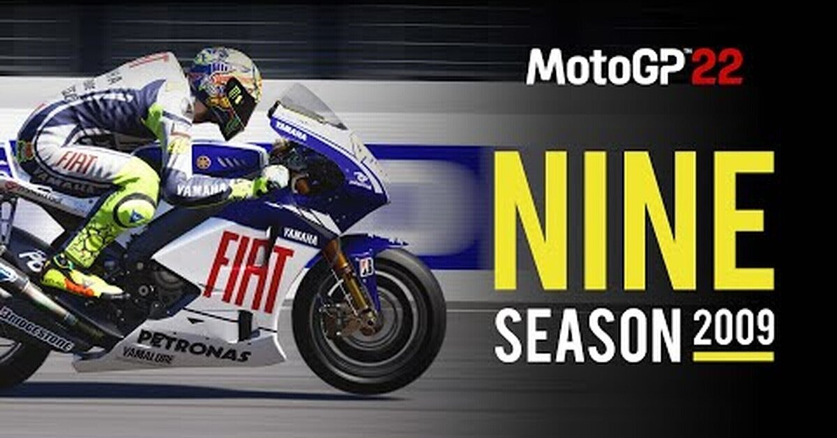 Puesta de largo del modo NINE Season 2009 en MotoGP 22 - Tráiler
