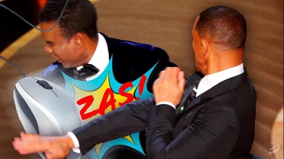 Ya disponible el primer juego chorra del bofetón de Will Smith a Chris Rock