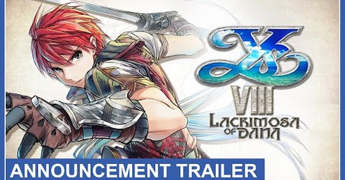 ¡Ys VIII: Lacrimosa of DANA llega a PS5