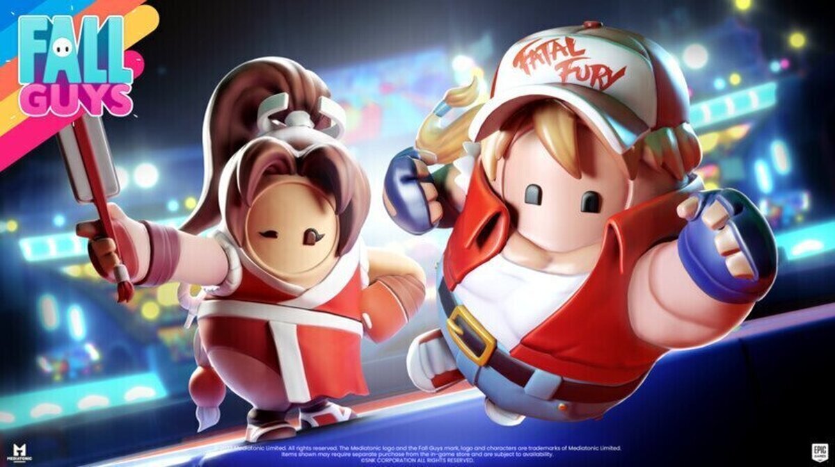 SNK ANUNCIA QUE TERRY Y MAI LLEGAN A FALL GUYS