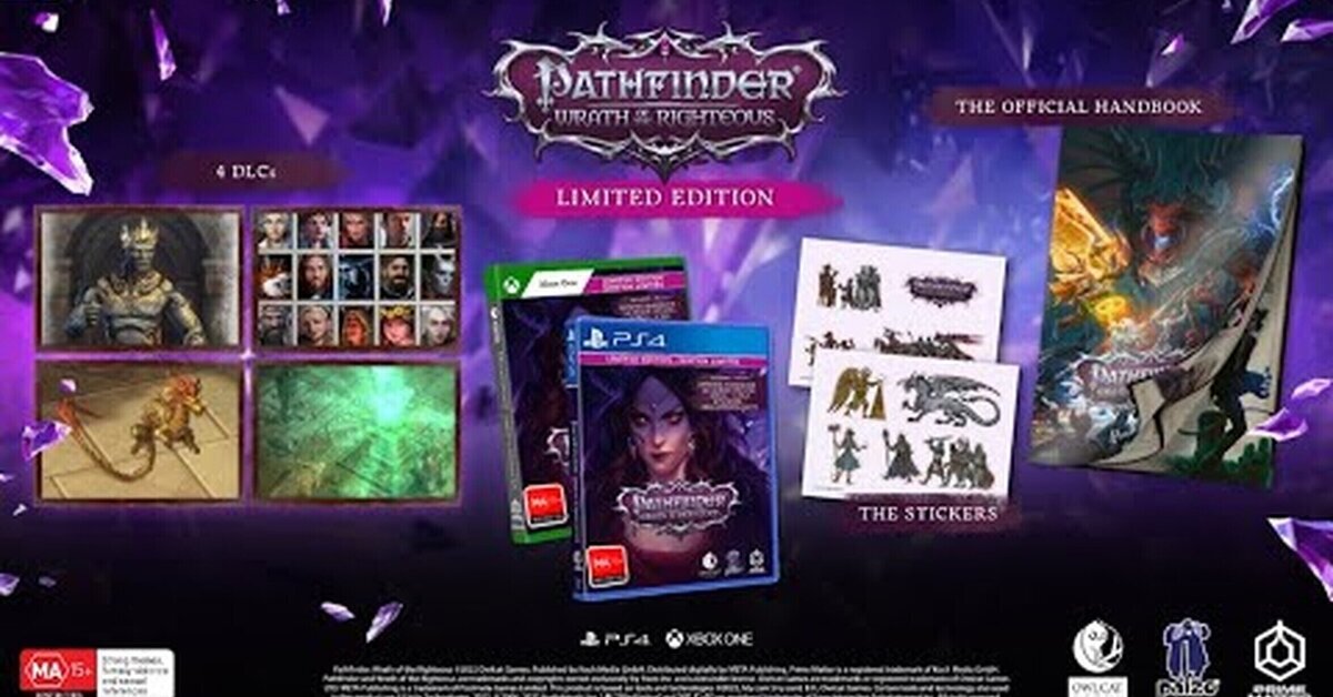 Pathfinder: Wrath of the Righteous confirma ediciones físicas y estrena campaña de reserva