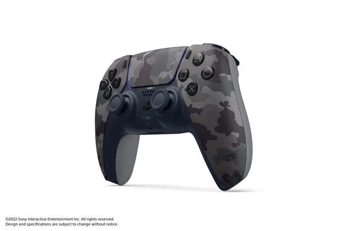 Nueva colección Gray Camouflage para perifericos de PS5