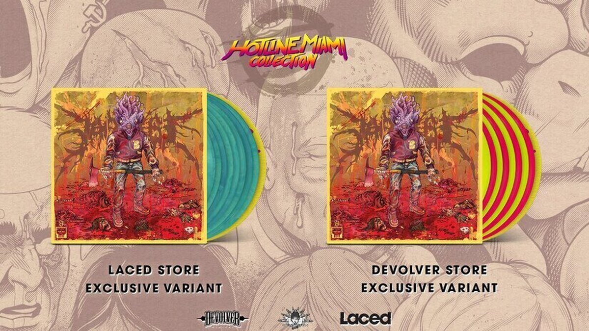Las BSO de Hotline Miami 1 & 2 vuelven a sonar a toda máquina con una nueva edición completa en vinilo