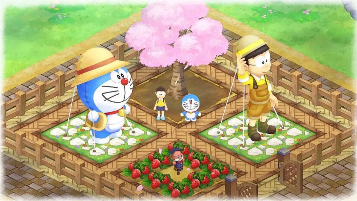 ¡Acompaña a Nobita y Doraemon en una nueva aventura con DORAEMON STORY OF SEASONS Friends of the Great Kingdom!