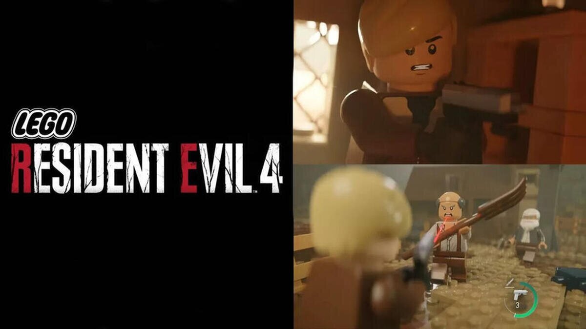 Han conseguido recrear con LEGO la demo de Resident Evil 4