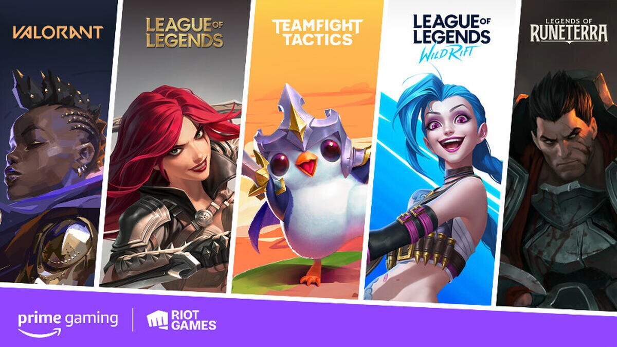 Riot Games refuerza su alianza con Prime Gaming, con más contenido y colaboraciones para esports
