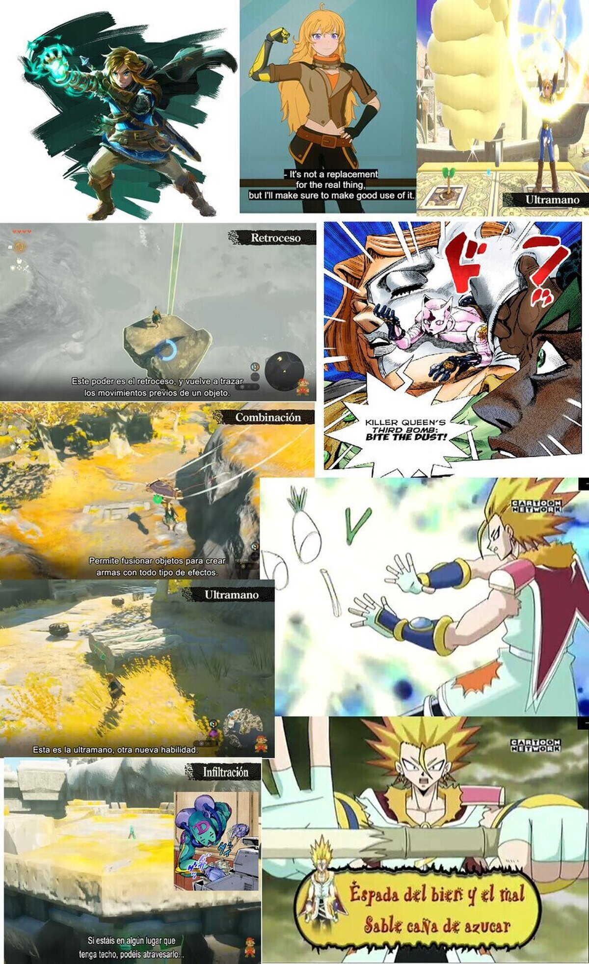 Las nuevas habilidades Link en Tears of the Kingdom resumidas