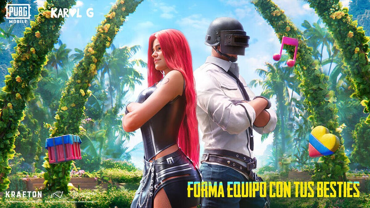 PUBG MOBILE SU COLABORACIÓN CON KAROL G Y SU POTENTE MÚSICA LATINA