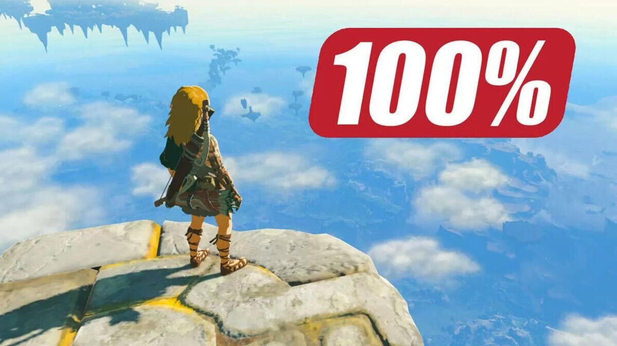 Ya se han pasado el 100 % de Zelda: Tears of the Kingdom en 139 horas