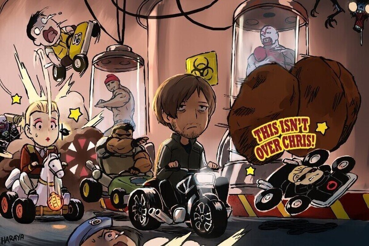 ¿Te imaginas un juego de karts de Resident Evil?