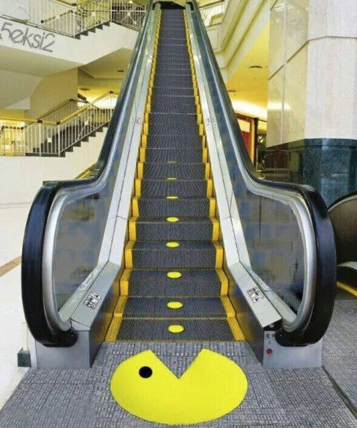 La mejor de las escaleras mecánicas