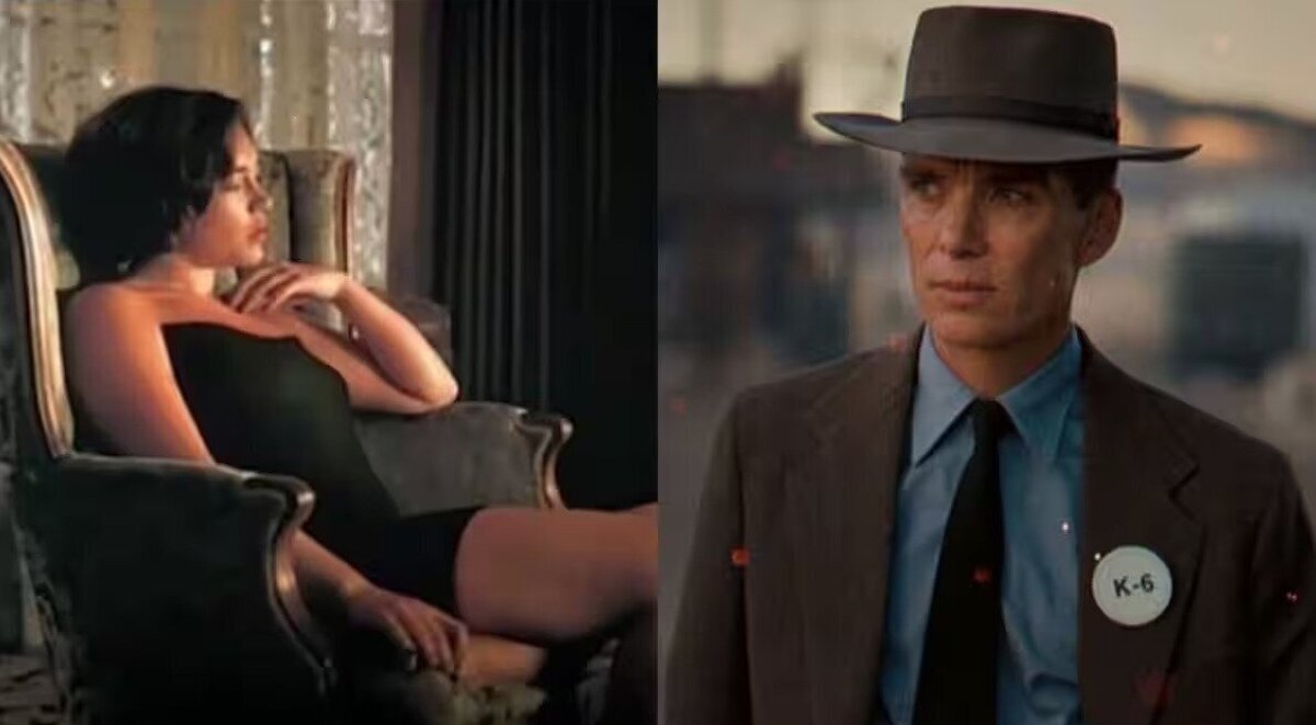 GALERÍA: Han censurado esta escena picante de Oppenheimer con vestidos negros generados por ordenador