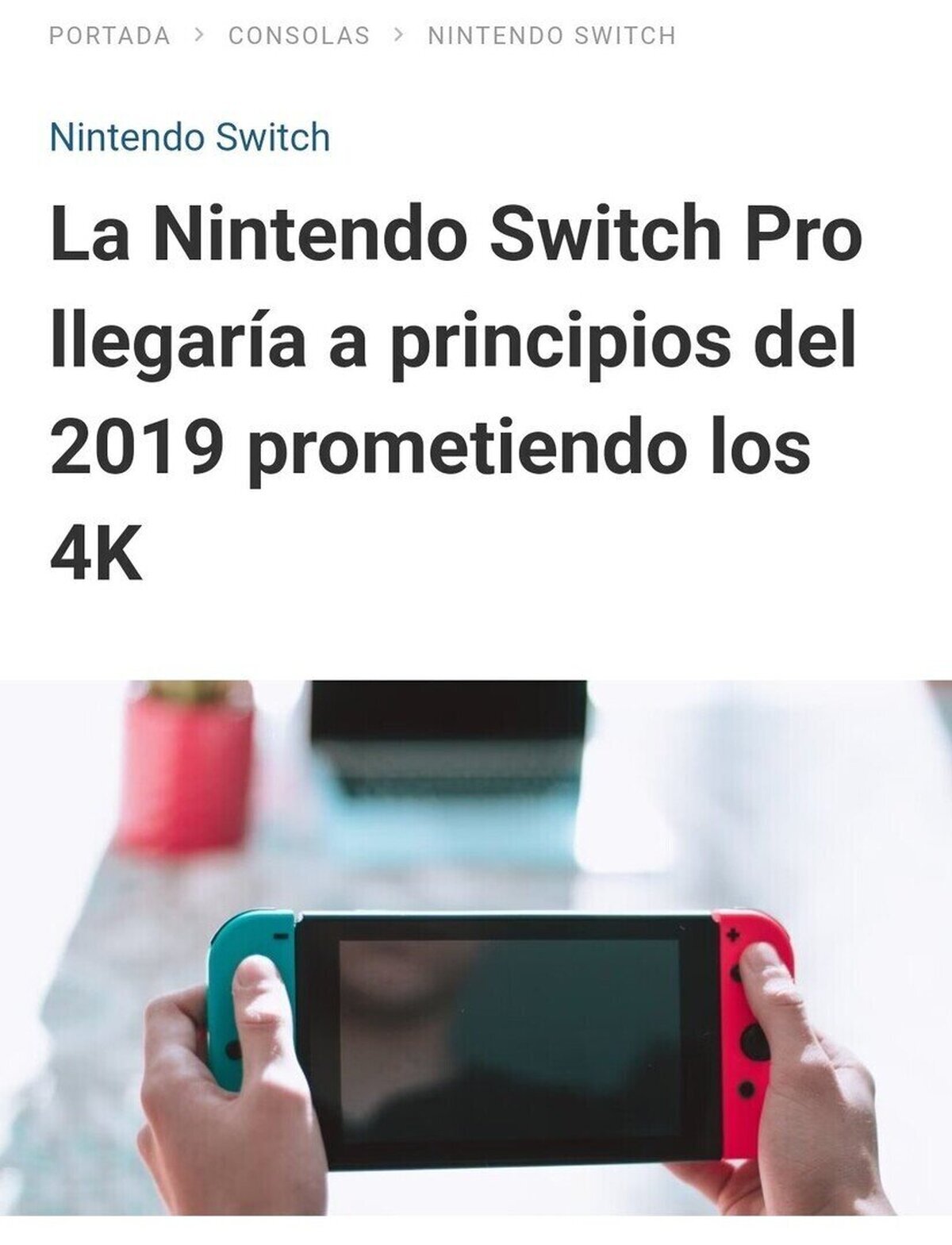 Y así desde 2019