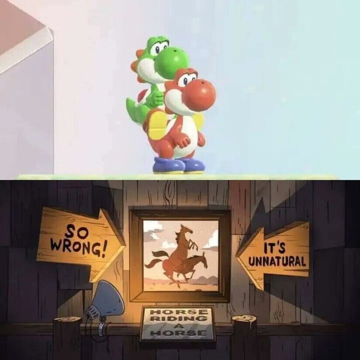 El Yoshi de dos pisos 