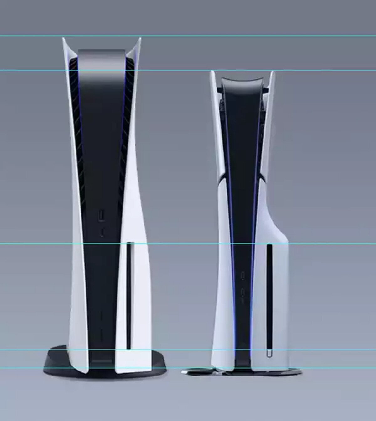 Una comparativa entre el nuevo modelo de PS5 y el modelo original