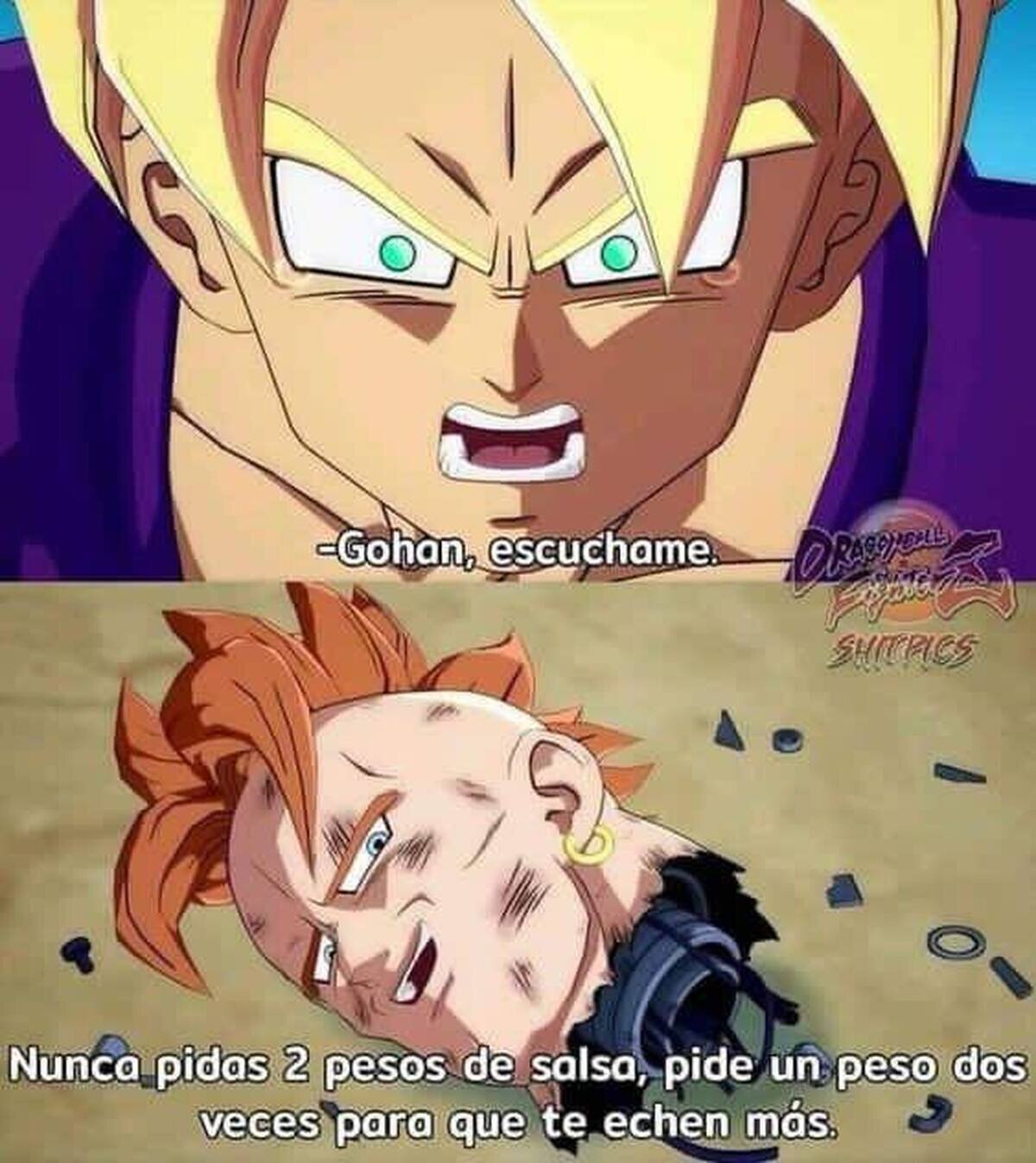 Sabios consejos del Androide 16 