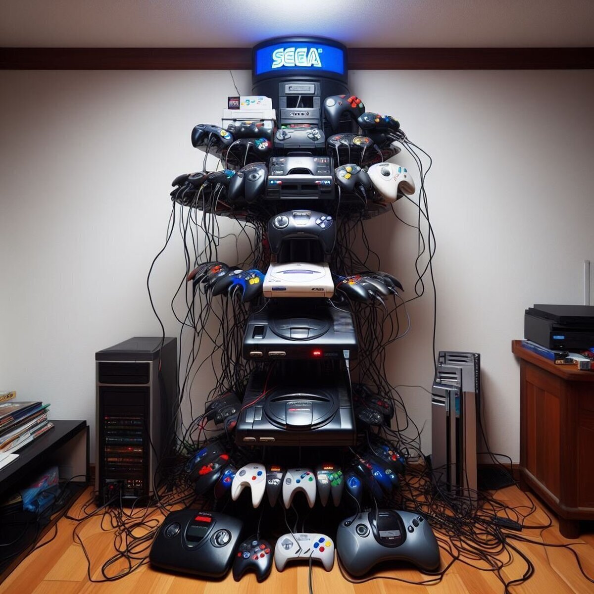 El altar de SEGA que todos querríamos tener en casa