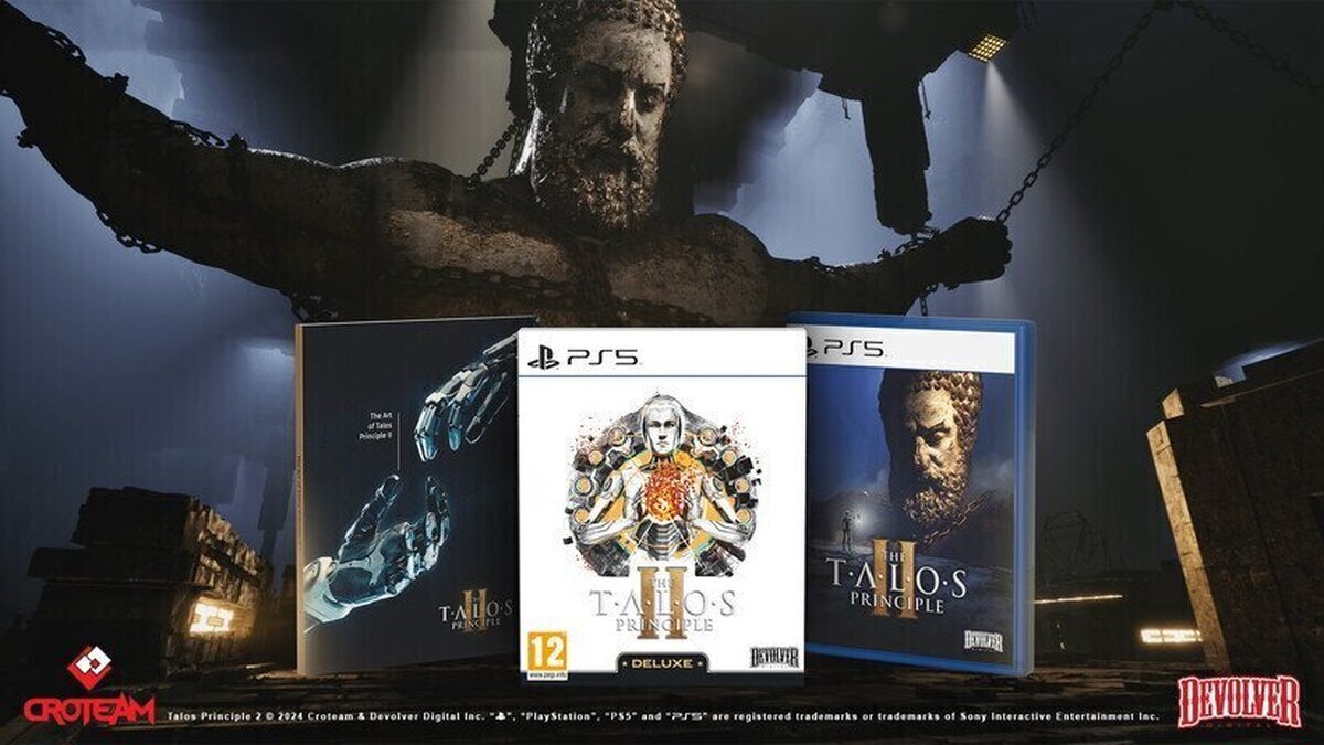 The Talos Principle 2: Devolver Deluxe llegará en formato físico para PlayStation 5