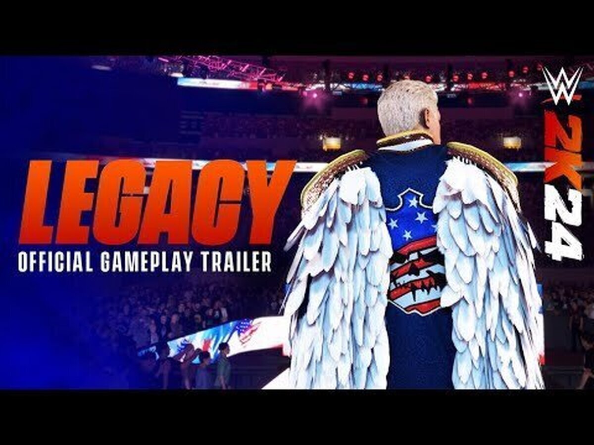 WWE 2K24 estrena un tráiler con momentos icónicos de WrestleMania y los nuevos tipos de combates