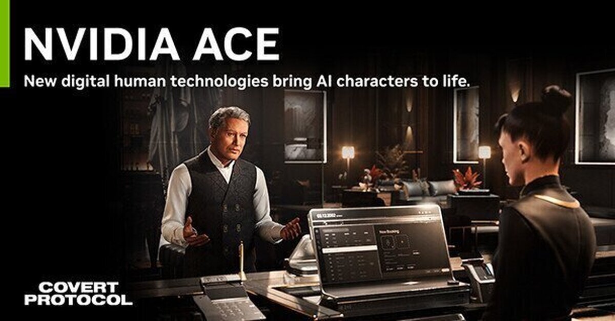 Las tecnologías de NVIDIA para crear humanos digitales dan vida a personajes con IA