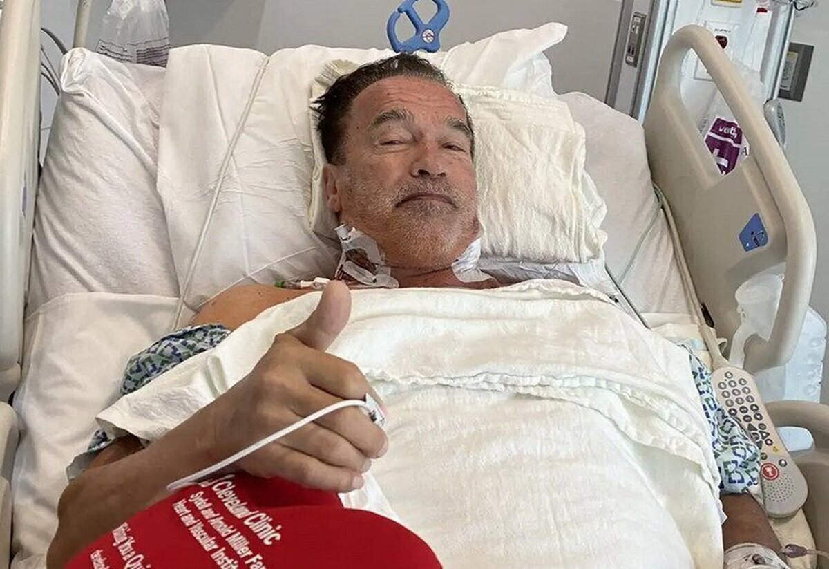 Arnold Schwarzenegger nos da un susto. Le deseamos una pronta recuperación
