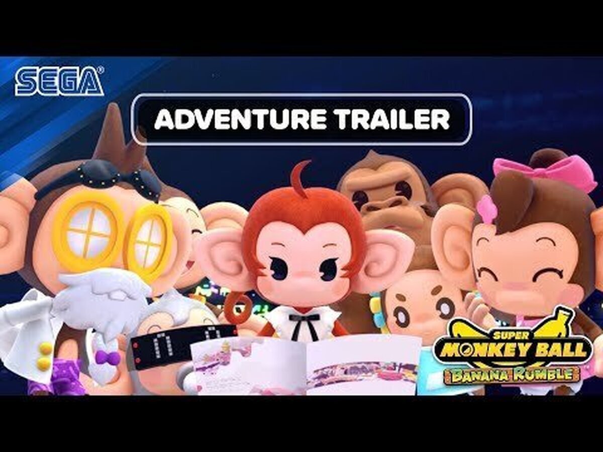 El modo Aventura de Super Monkey Ball Banana Rumble echa a rodar