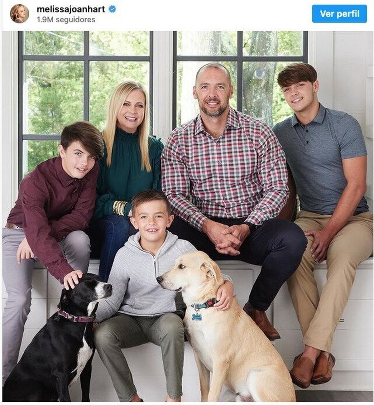 Melissa Joan Hart enseña a todo el mundo su hijo de 18 años