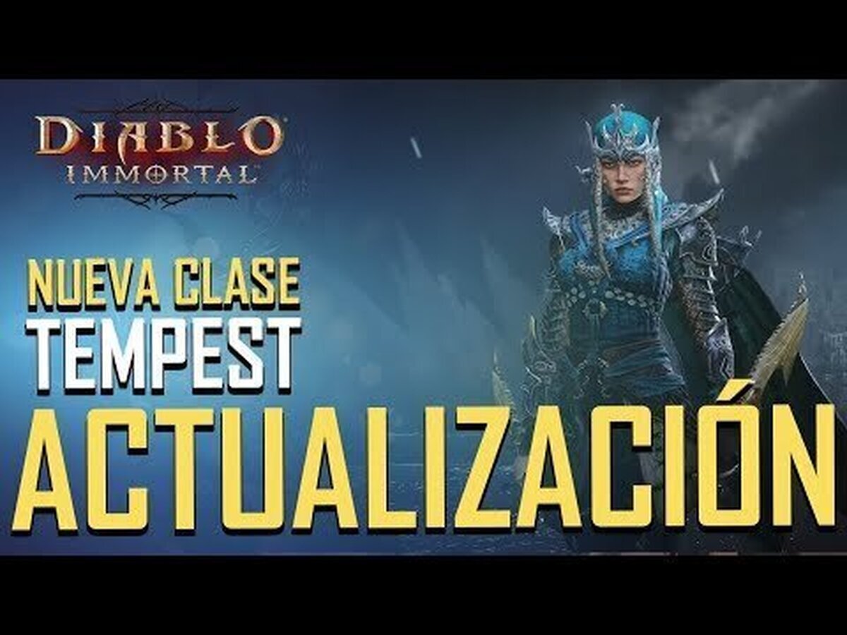 Llega una nueva clase a Diablo Immortal: ¡bienvenidos domatormentas!