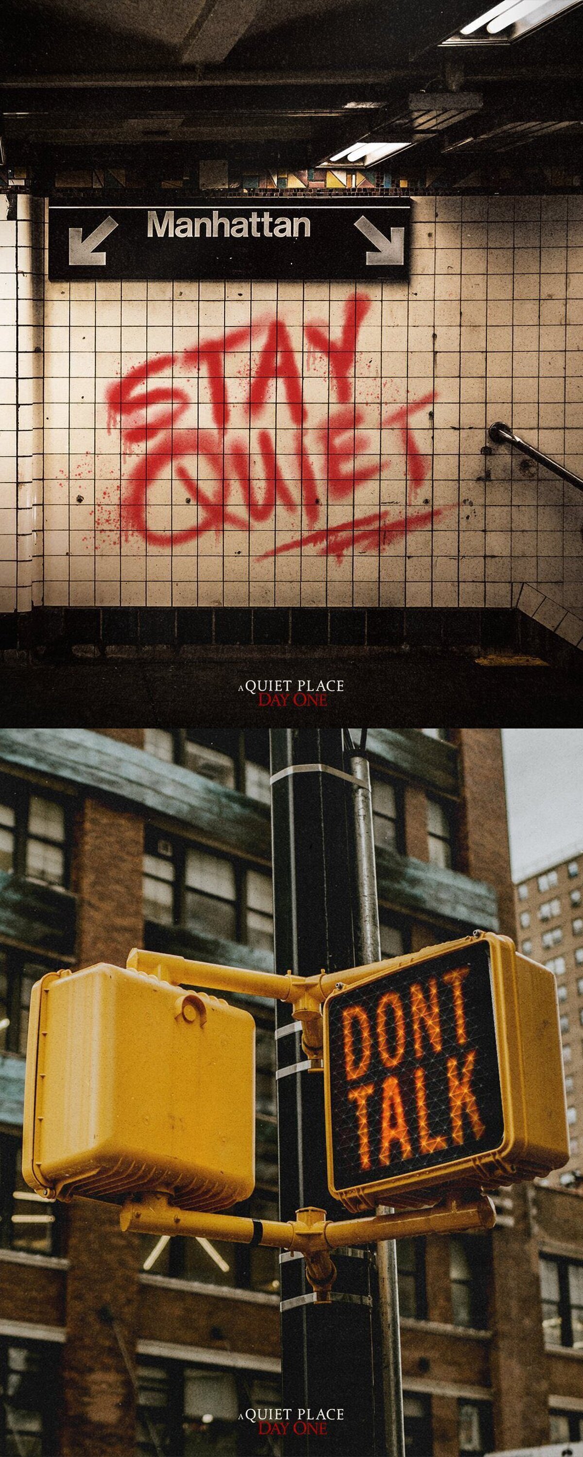 Posters oficiales de A Quiet Place Day One