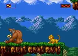 ¿Esta imagen de El Rey León pertenece a...¿Super Nintendo o a Mega Drive?