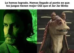 Que feo que se veía, por Dios