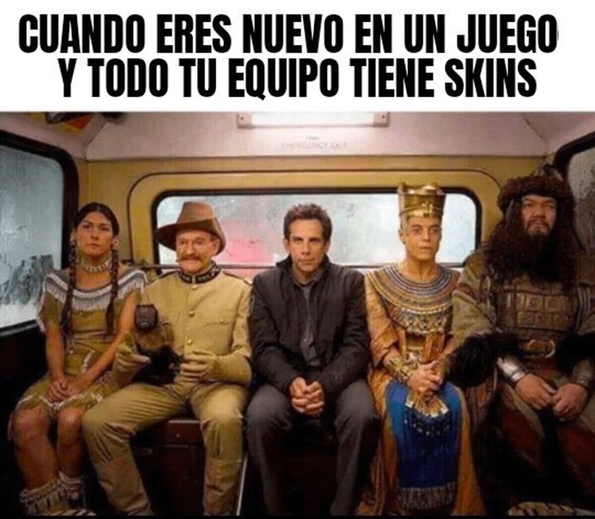 El novato del grupo