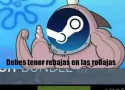 Rebajas sobre rebajas