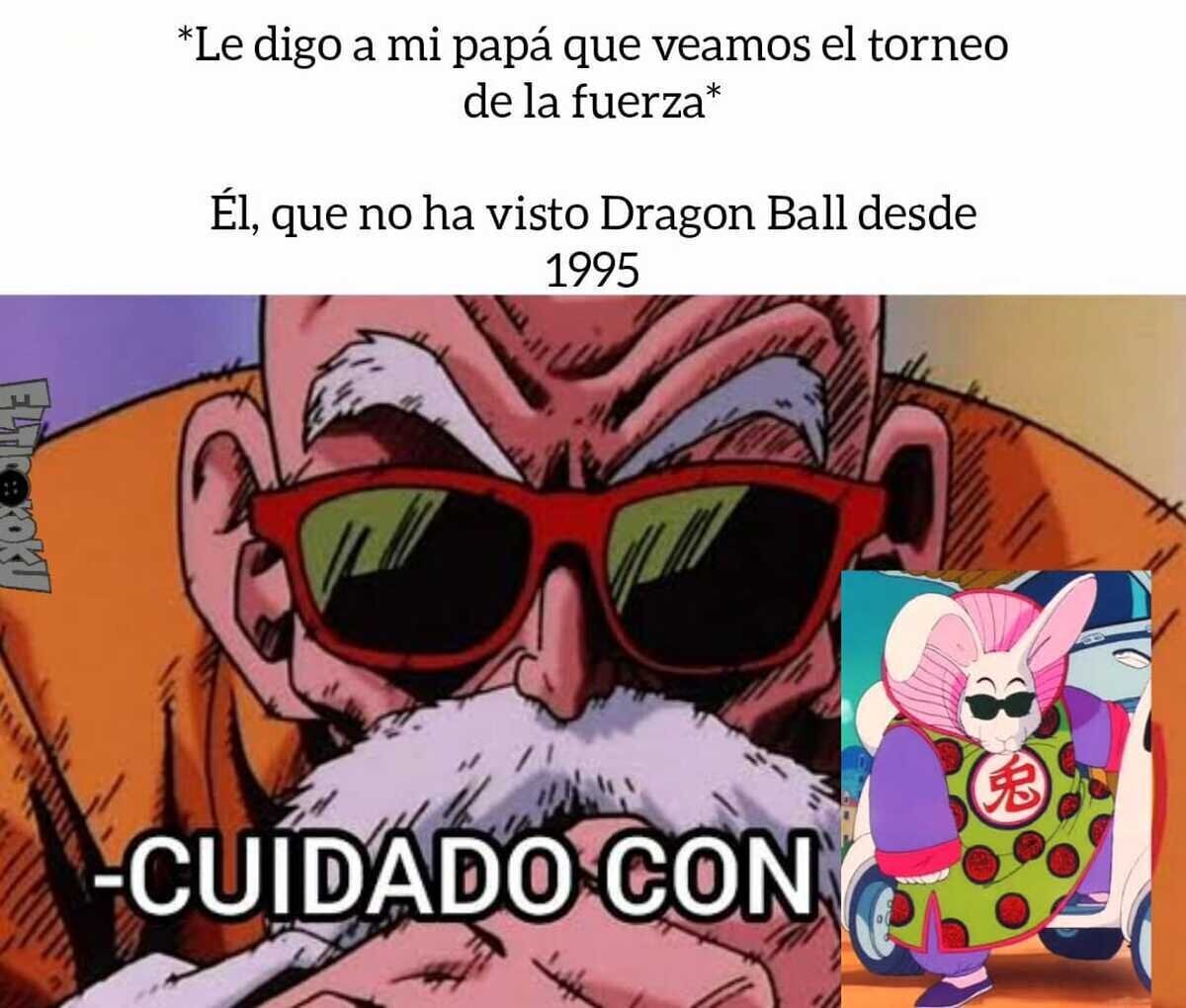 Ojito con el jefe conejo