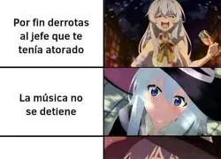 La terrorifica transición entre las fases del Boss