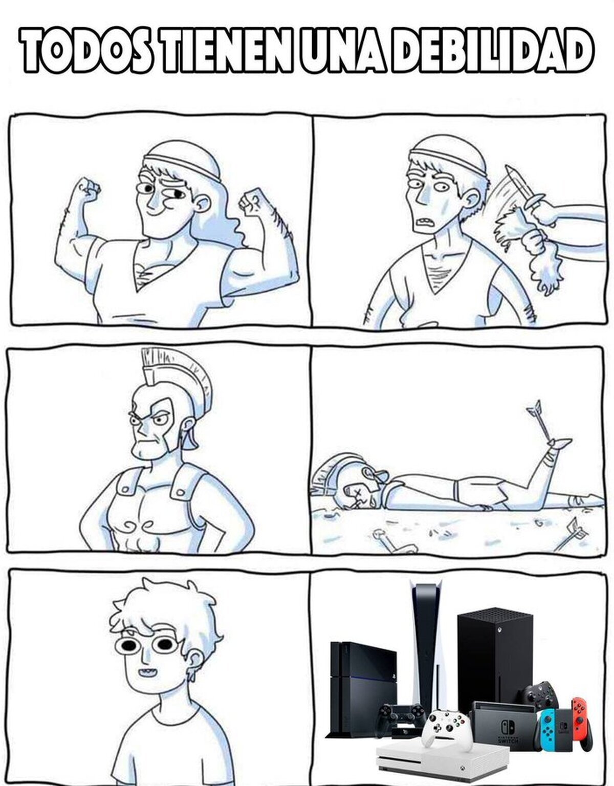 La debilidad de un gamer