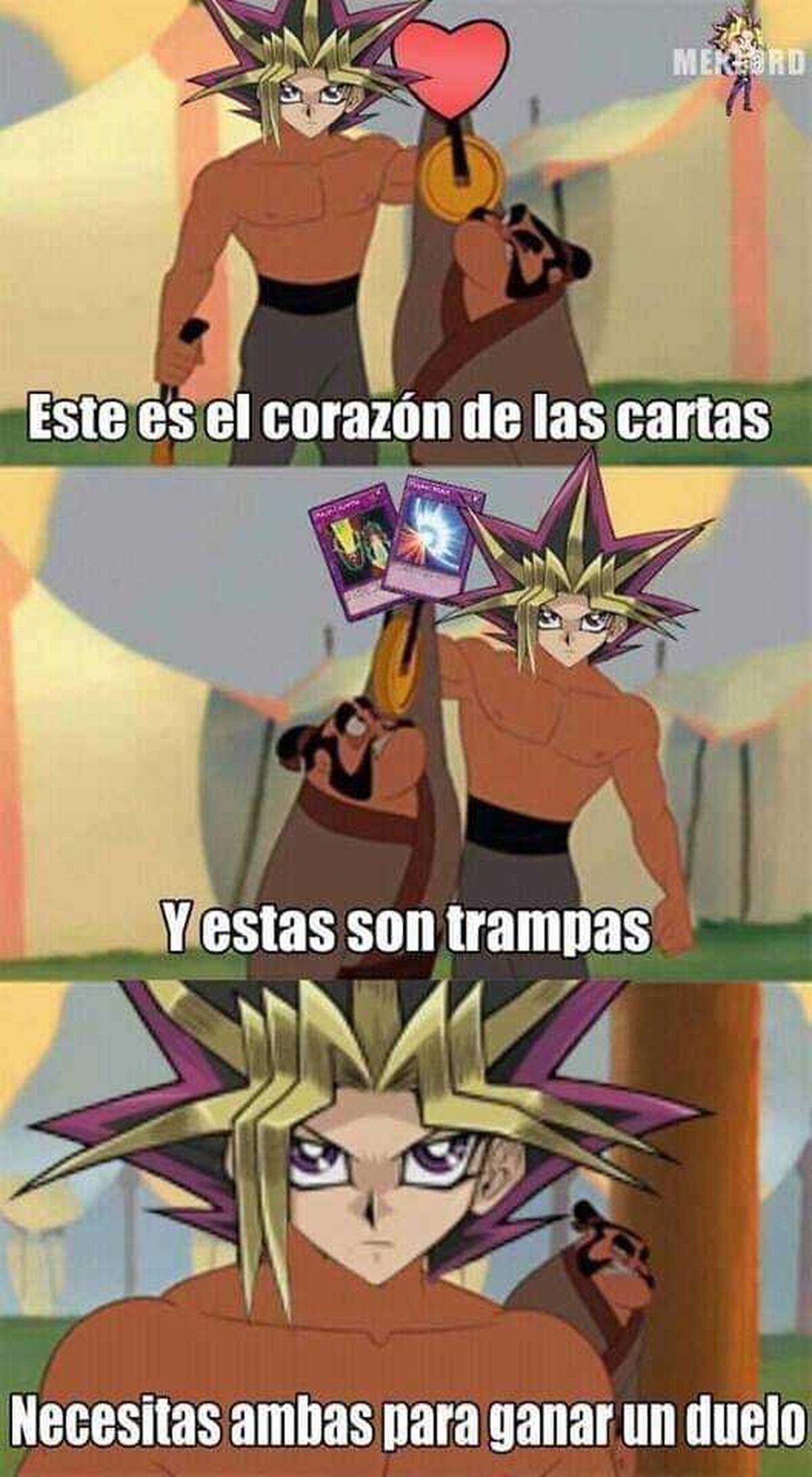 Siempre puedes confiar en el corazon de las trampas