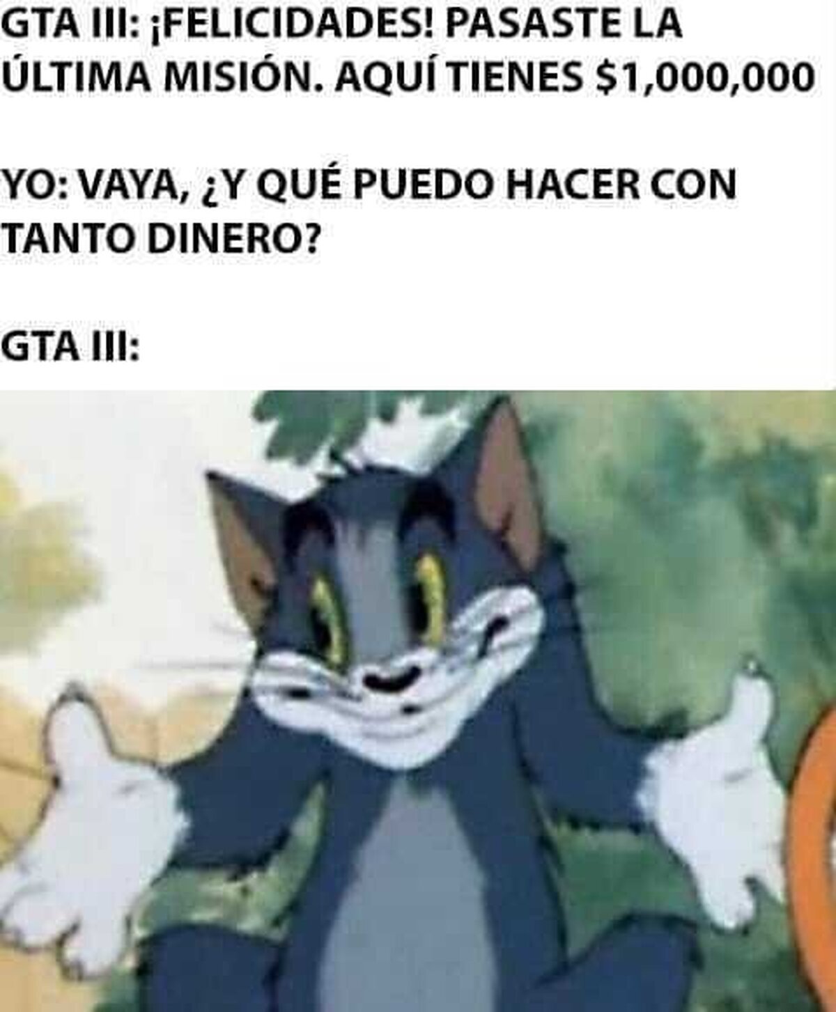 Un fallo bastante gordo del GTA III