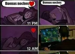 Buenas noches, amor