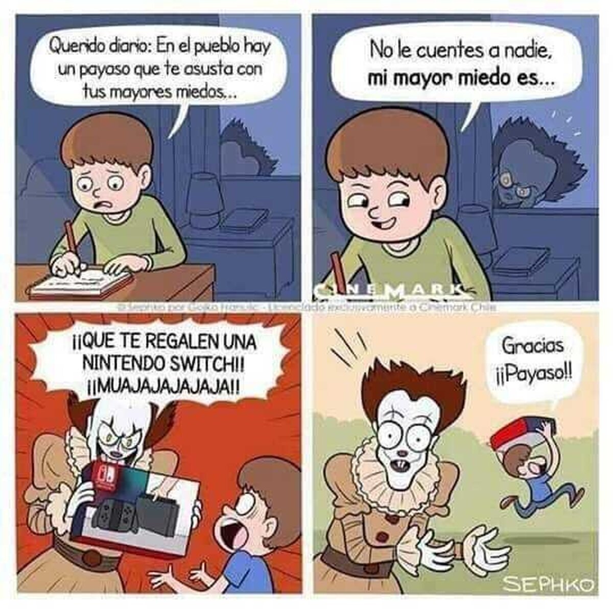 Cómo engañar al Pennywise