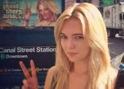 La actriz que aparece en la pantalla de carga del GTA V por allá por 2013
