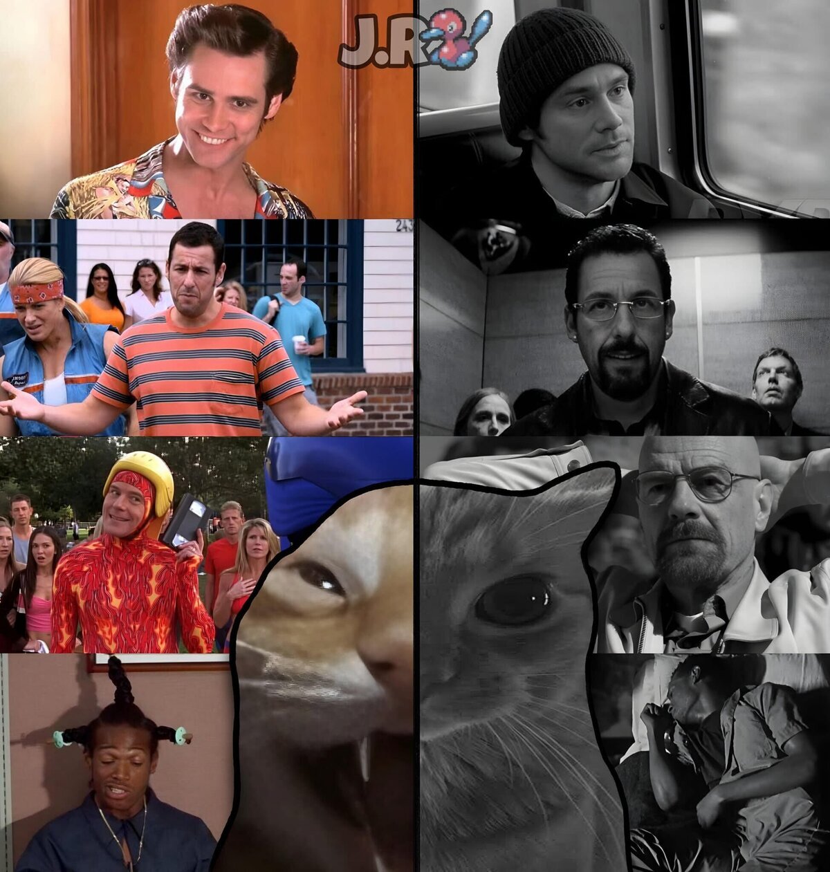 Comediantes con muy buen drama
