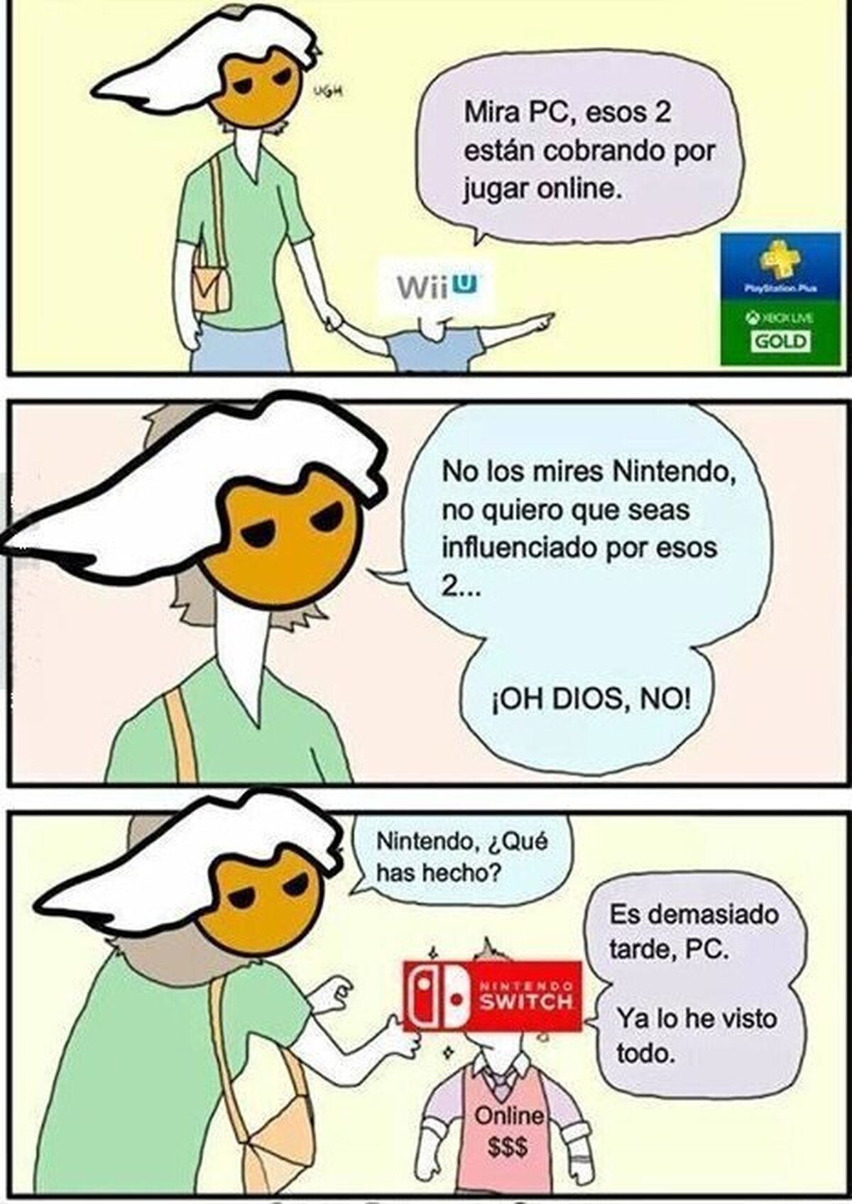 La mala influencia de la actualidad