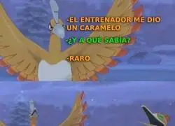El caramelo del entrenador